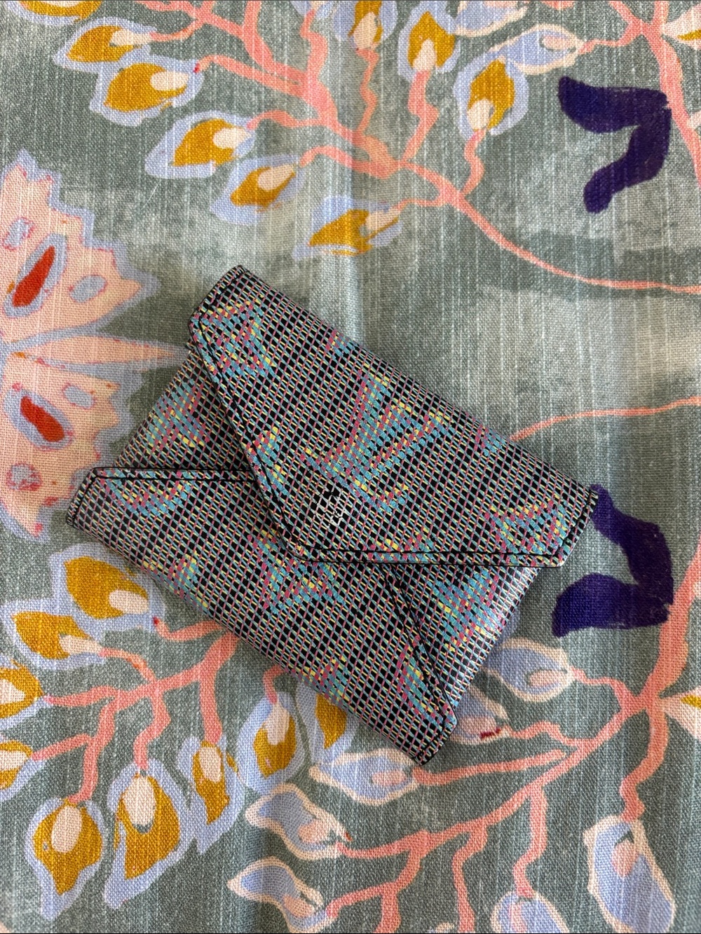 Louis Vuitton Multicolor Iridescent Envelope Card Holder